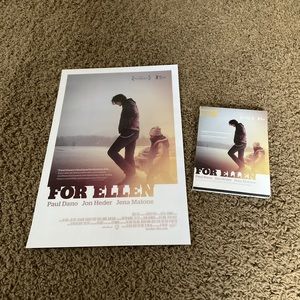 “For Ellen” Movie Poster & DVD-Paul Dano, Jon Heder, Indie Drama